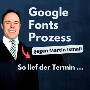 google fonts prozess martin ismail